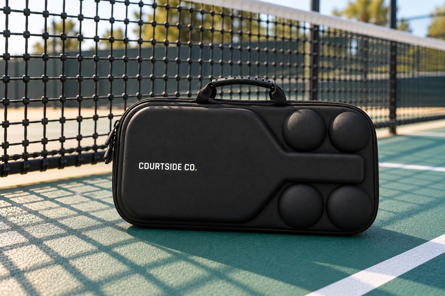 Black COURTSIDE CO. bag
